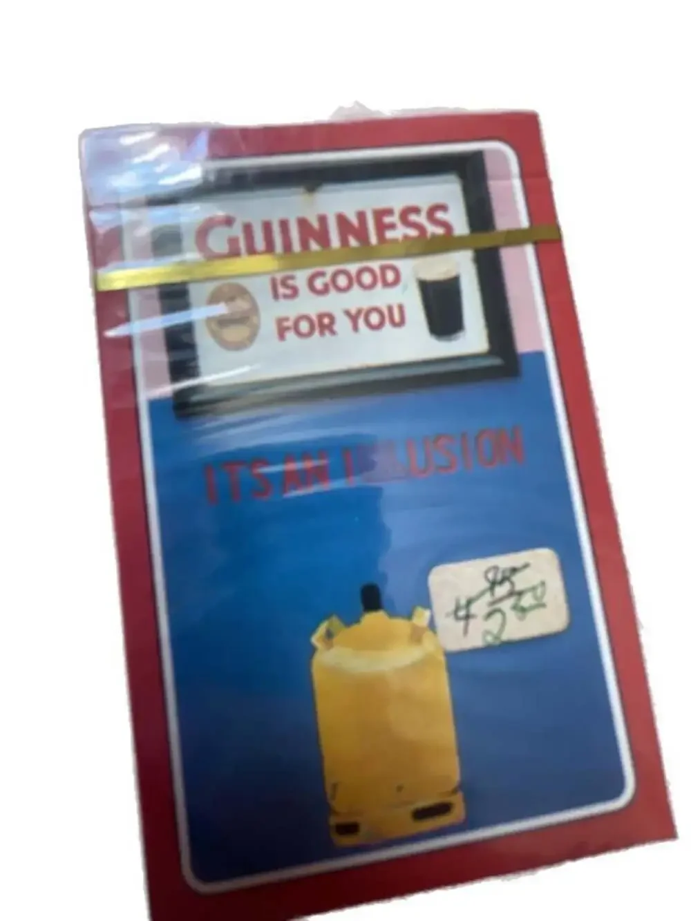 Guinness Beer 'It's an Illusion' Vintage Playing Cards by Real Ireland Design